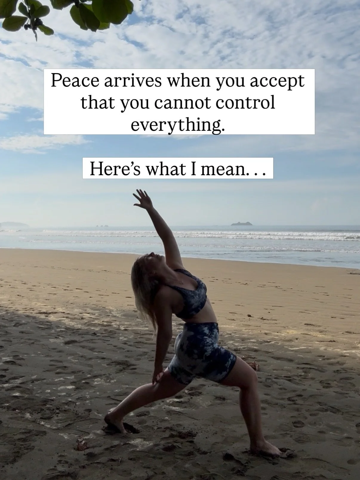 💫 Loosen your grip of control and see what falls into place with the space you create 💫

Last week&rsquo;s focus was on setting down all the distractions, heaviness, and stress that we often carry around with us. In setting it down for just a few m