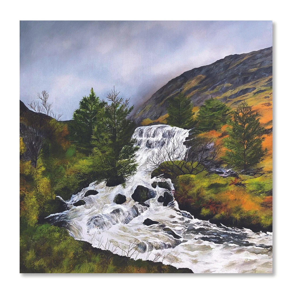 LOCH LOMOND - 100 x 100cm (Oil on canvas) $750 FOR SALE