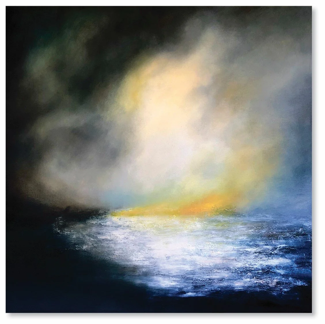 UNTITLED TWO - 120 x 120cm (Oil on canvas) SOLD