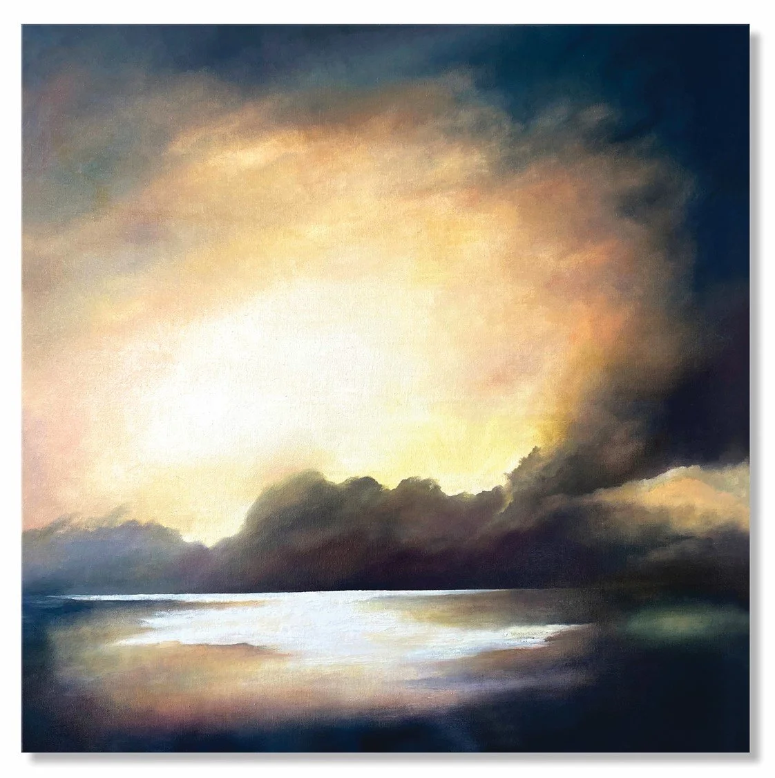 UNTITLED ONE - 100 x 100cm (Oil on canvas) SOLD