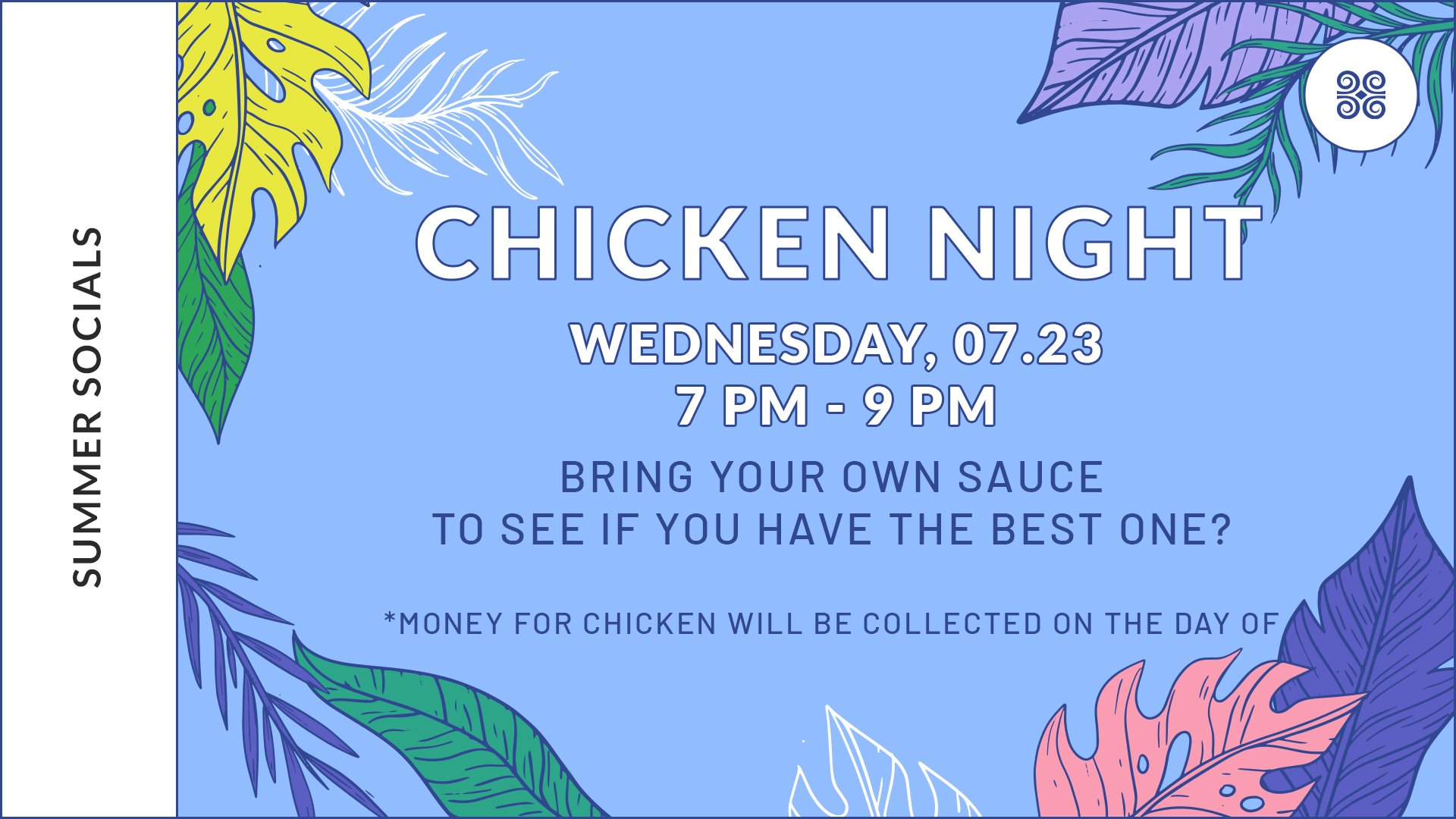 Summer Socials 2025 | Chicken Night