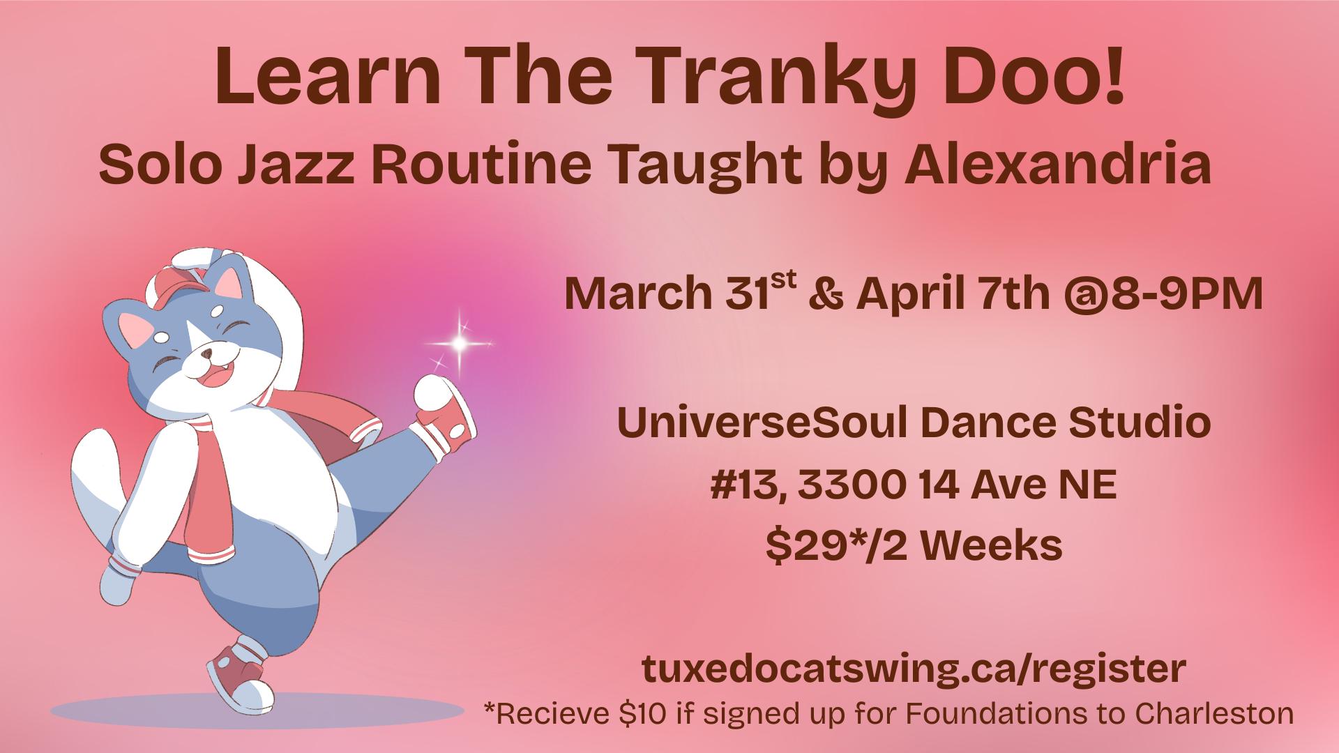 Tranky Doo Solo Jazz Routine - Week 1