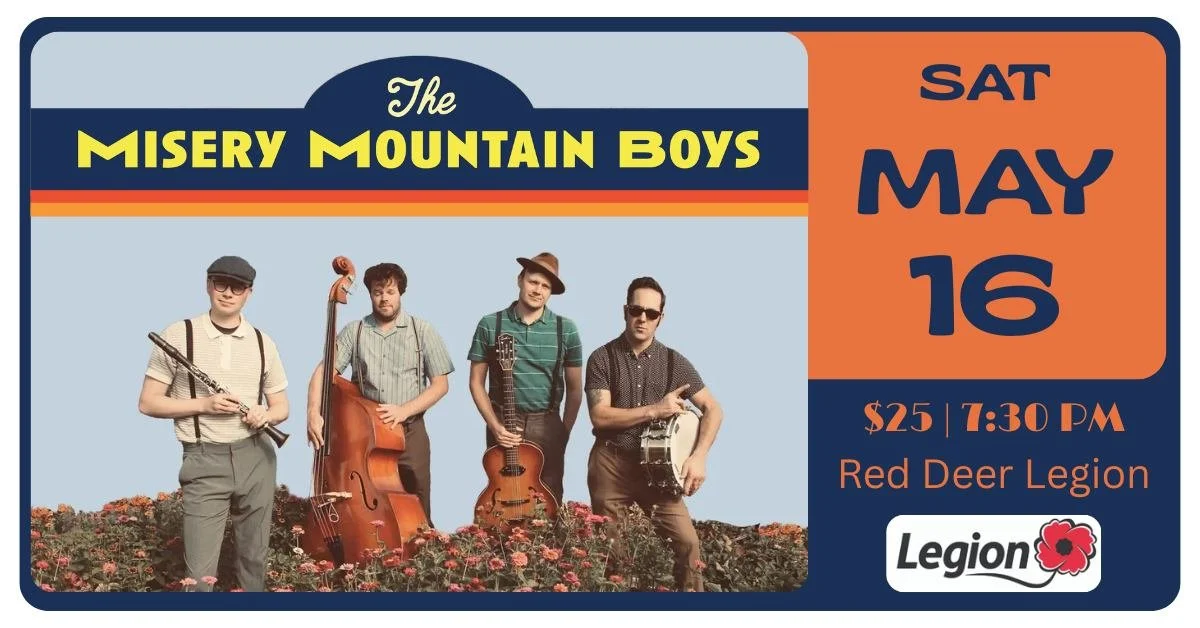 Red Aces Social w/ The Misery Mountain Boys (Red Deer)
