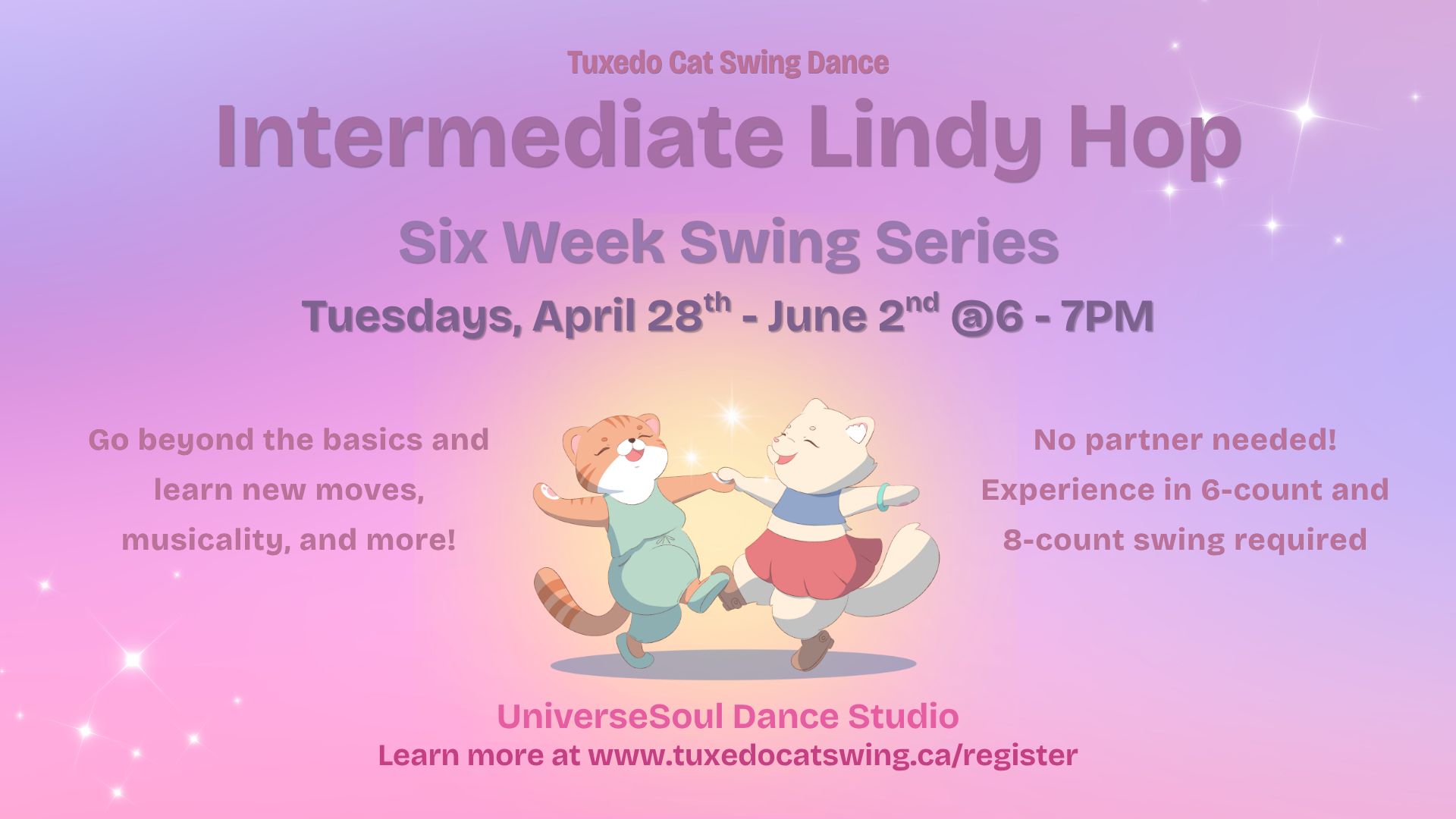 Intermediate Lindy Hop - Week 6