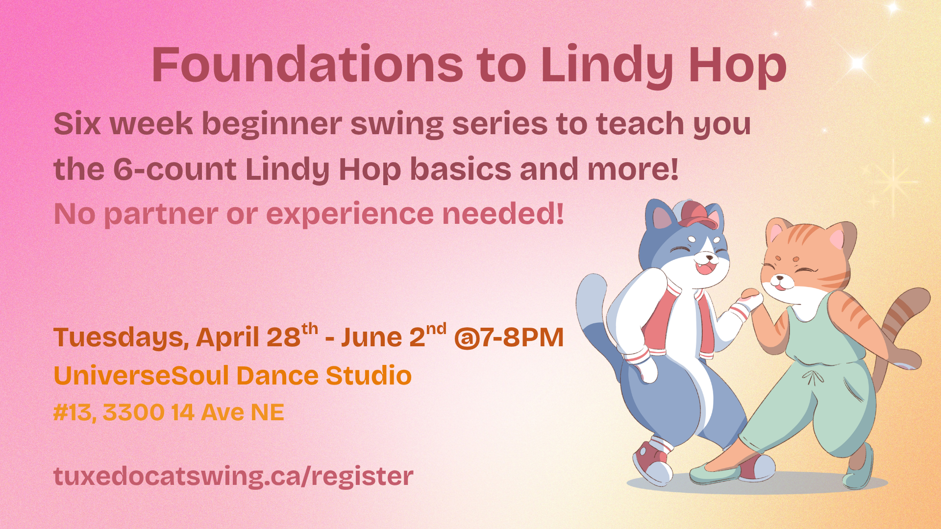 Foundations to Lindy Hop (6-Count) - Week 6