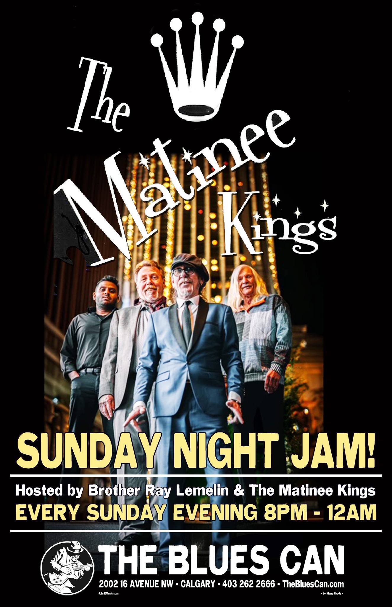 The Matinee Kings Sunday Evening Jam 