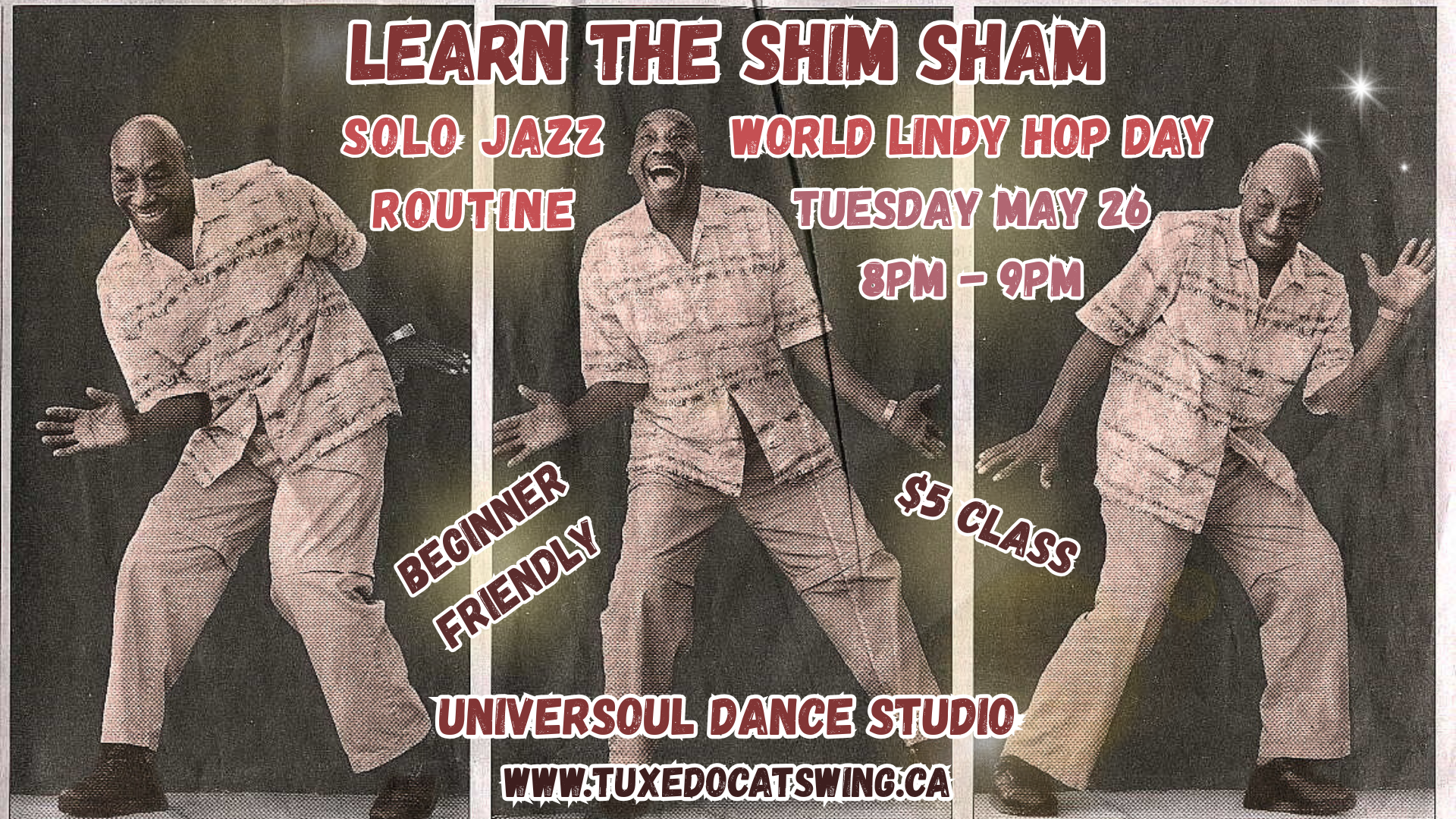 Shim Sham Class on World Lindy Hop Day