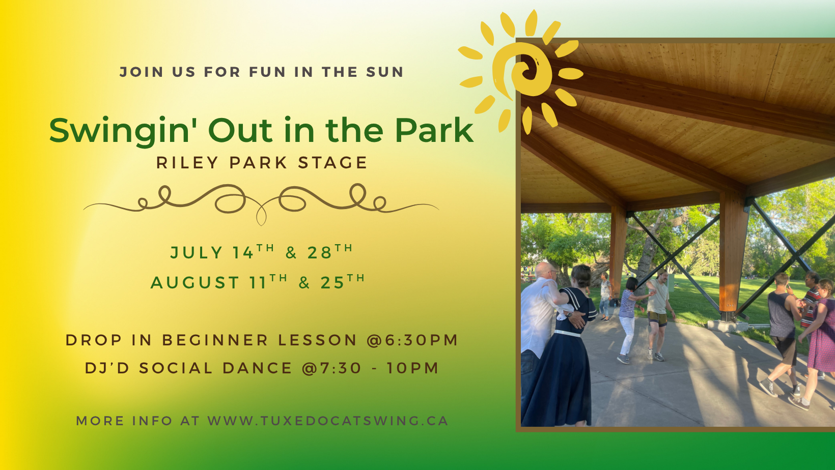 Swingin’ Out in the Park - Outdoor Swing Dance Lesson + Social Dance