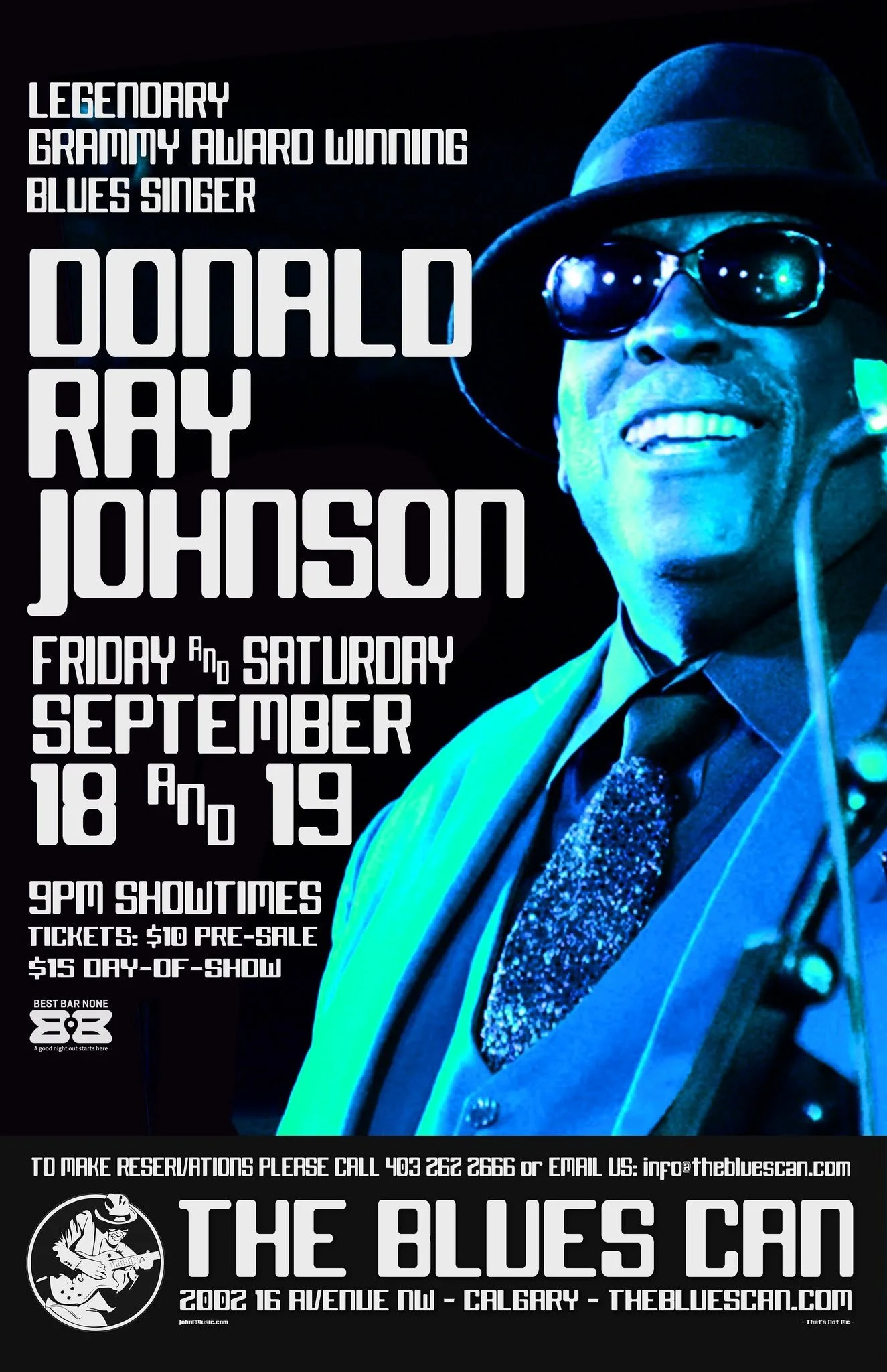 Donald Ray Johnson @The Blues Can
