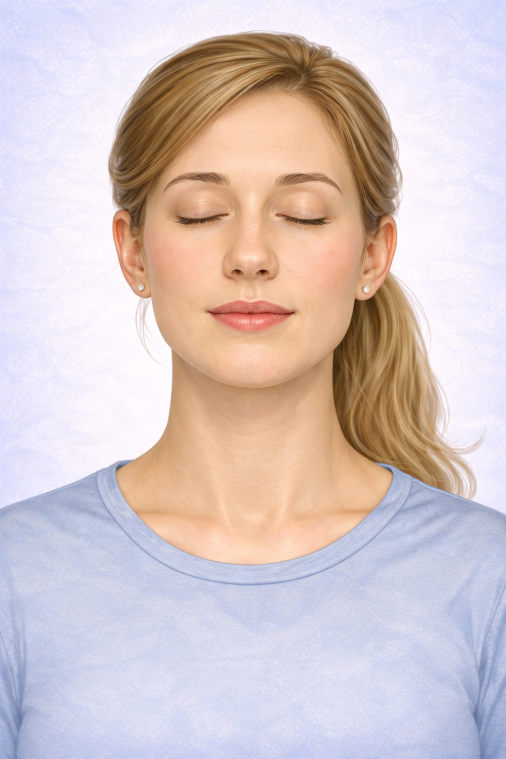 Jaw relaxation exercise
