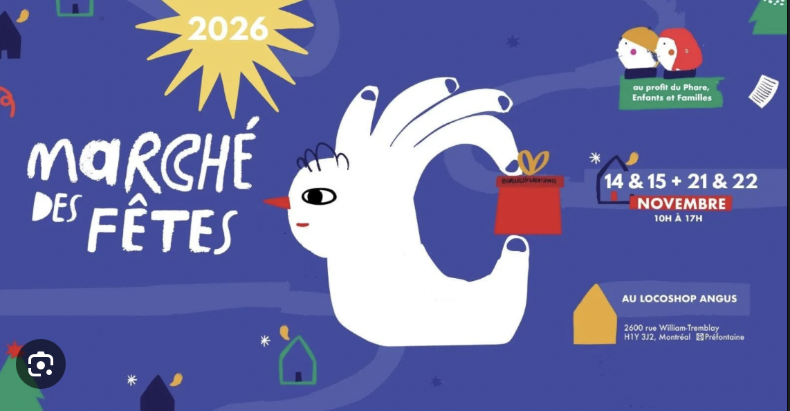Marché des fêtes au Locoshop Angus
