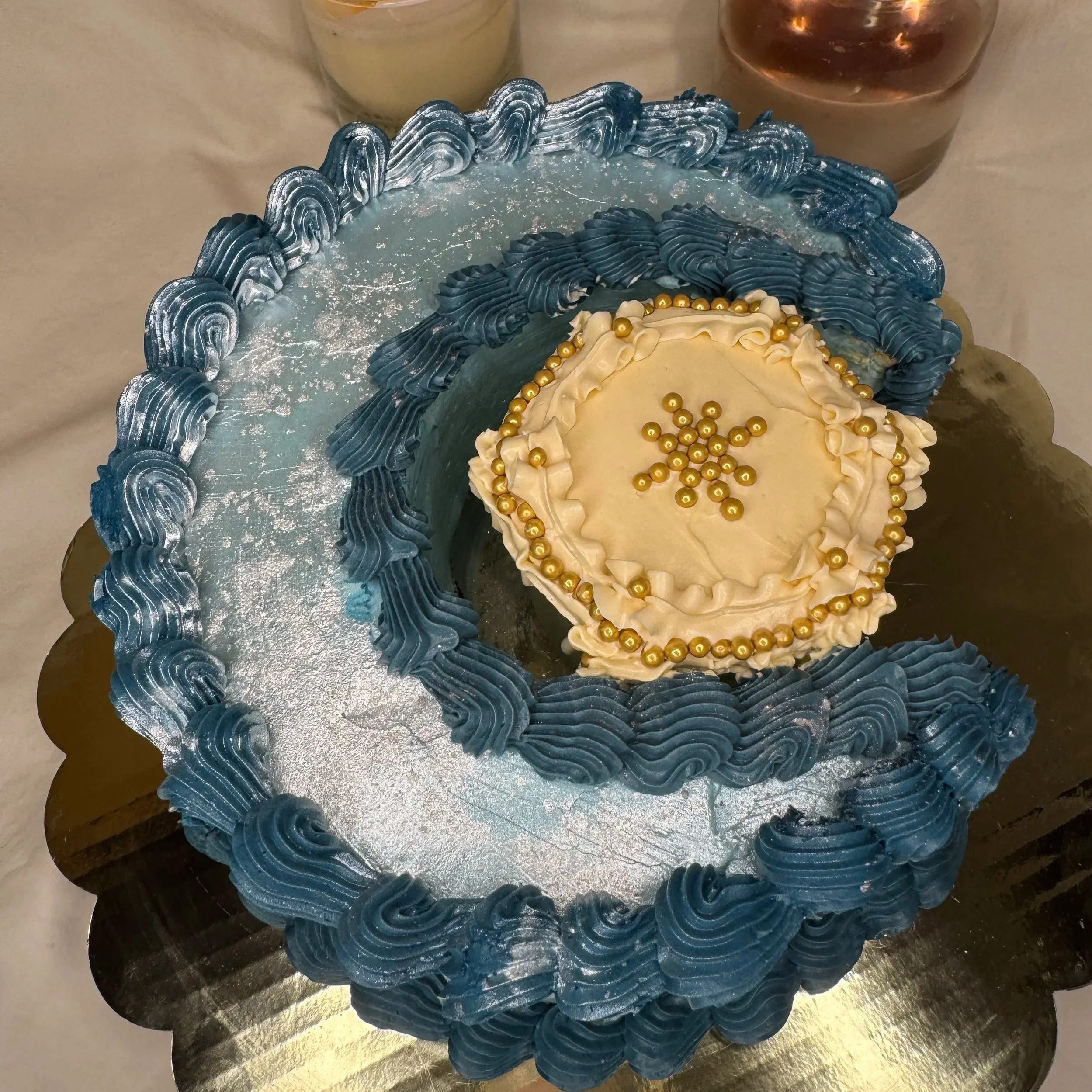 Sun and Moon Cake Design