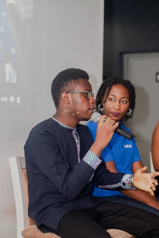 Community gathering at Twayne Safe Haven