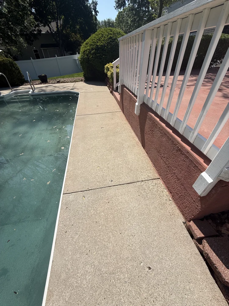 PureShine pressure washing job