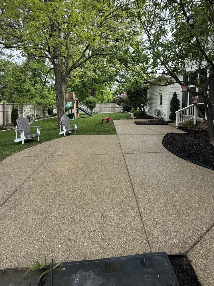 PureShine pressure washing job