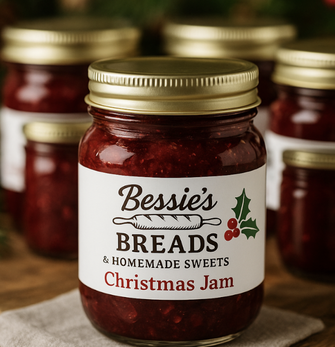 Christmas Jam (Check Availability)  Other Flavors Available