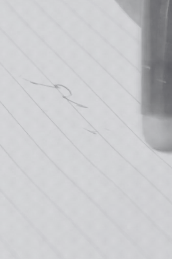 erasing mistake on paper