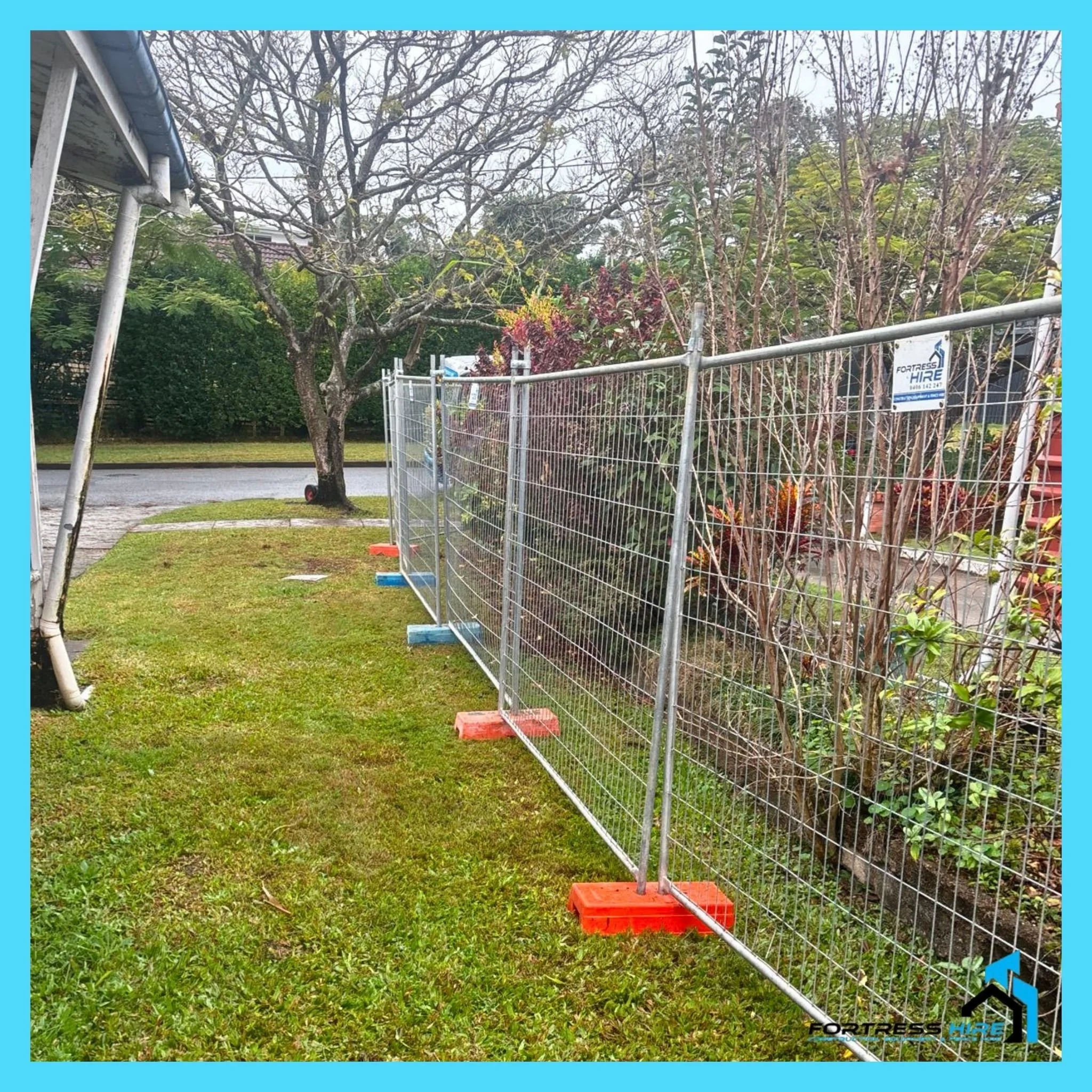Secure your site with Fortress Hire’s reliable temporary fencing 🚧