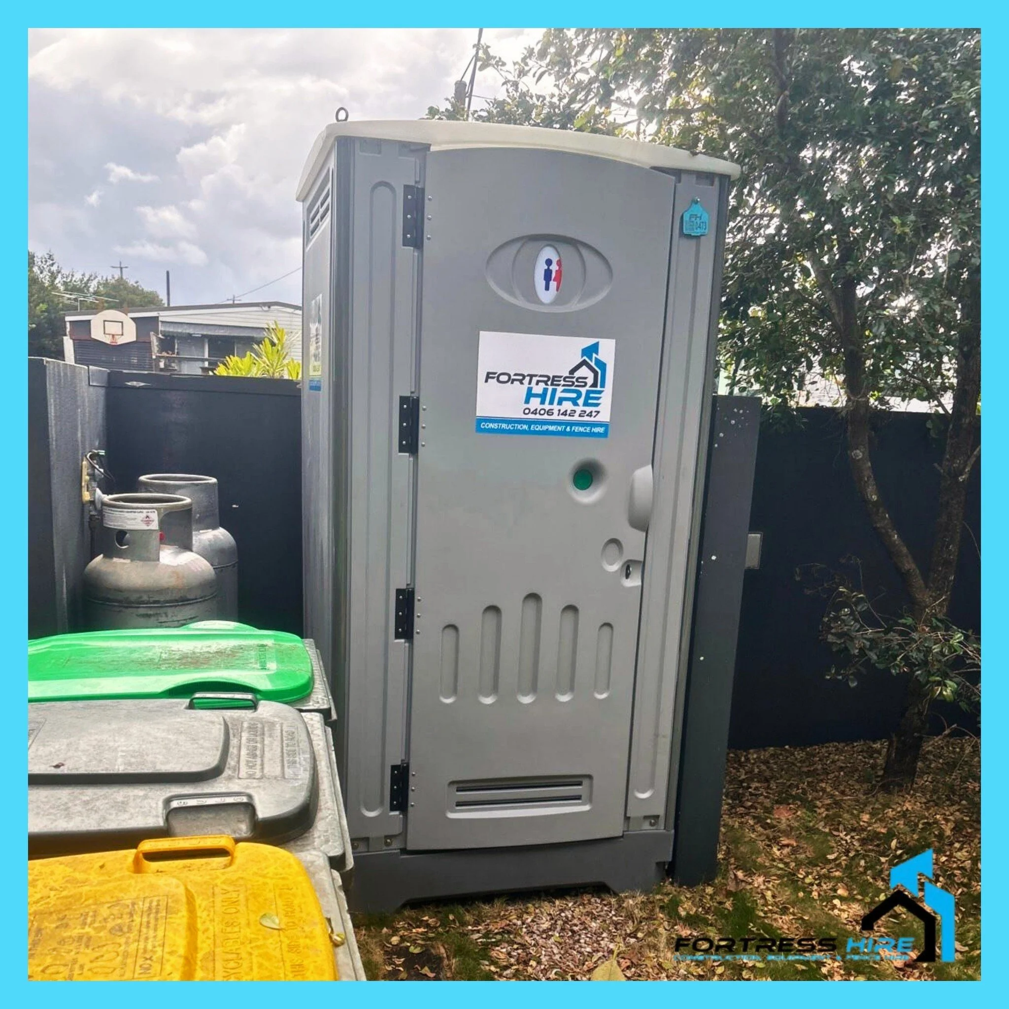 Your go-to porta loo, sorted for any job site. 🚻