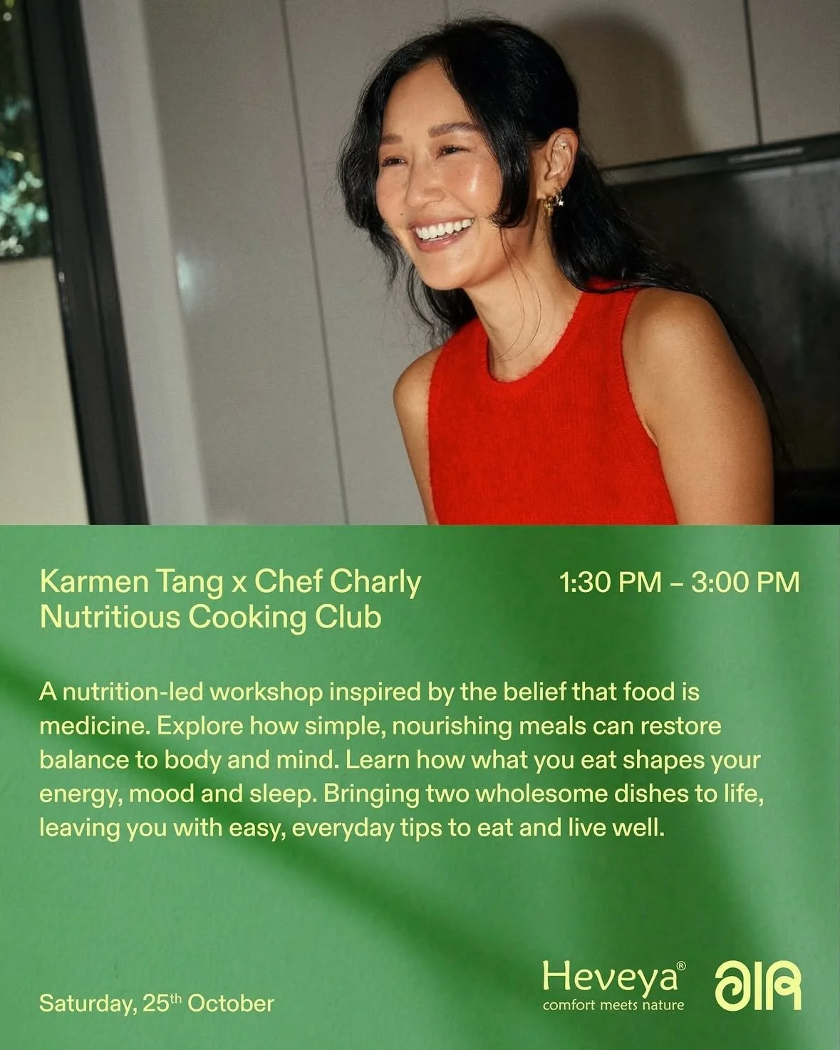 AIR CCCC x Heveya — Nutritious Cooking Club