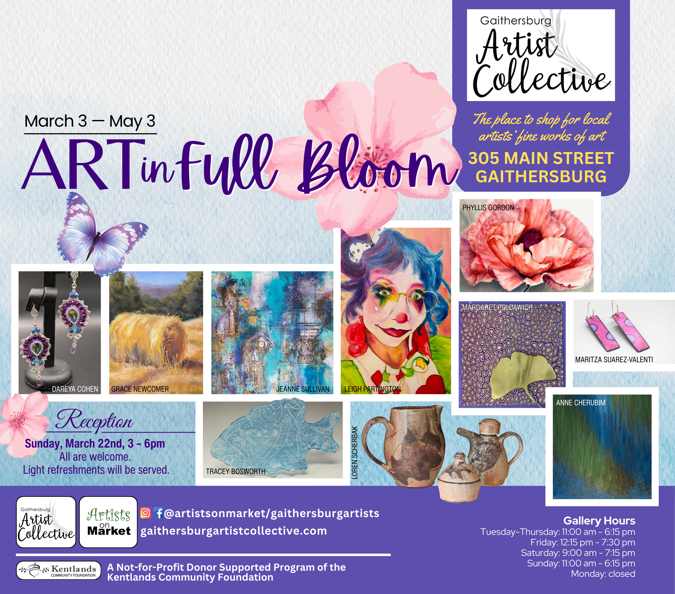 Gaithersburg Artist Collective - Art In Full Bloom