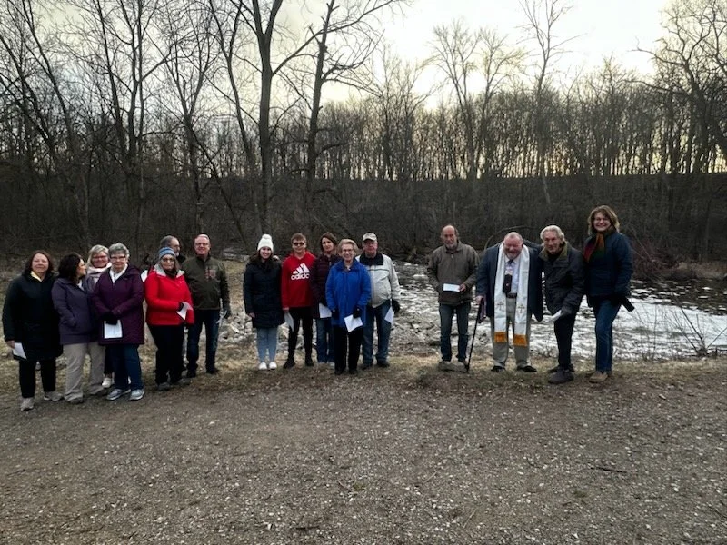 Easter Sunrise Service at the Waukau Dam