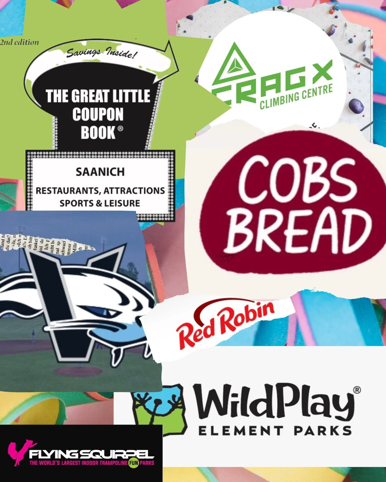 📒The Saanich Great Little Coupon Book is here! At just $15 and packed with savings for restaurants, attractions, and family fun around town.

Grab one (or a few!) and:
✨ Save money on places you already love
✨ Try something new locally
✨ Support our