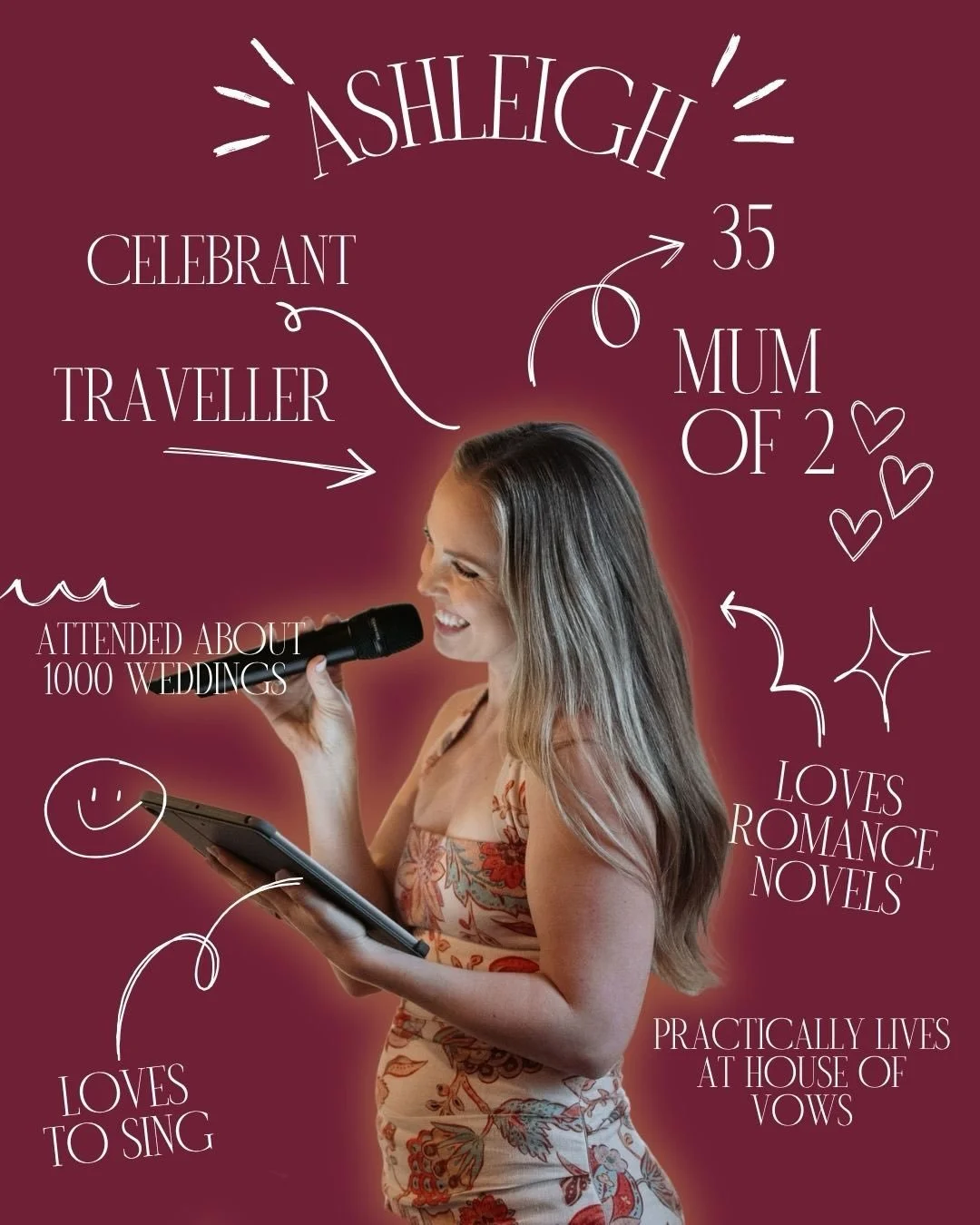 As a celebrant, venue owner, and someone who somehow ended up collecting businesses like hobbies, I spend a lot of time getting to know other people&rsquo;s stories.

But today, I thought I&rsquo;d let the people closest to me tell mine.

These are t