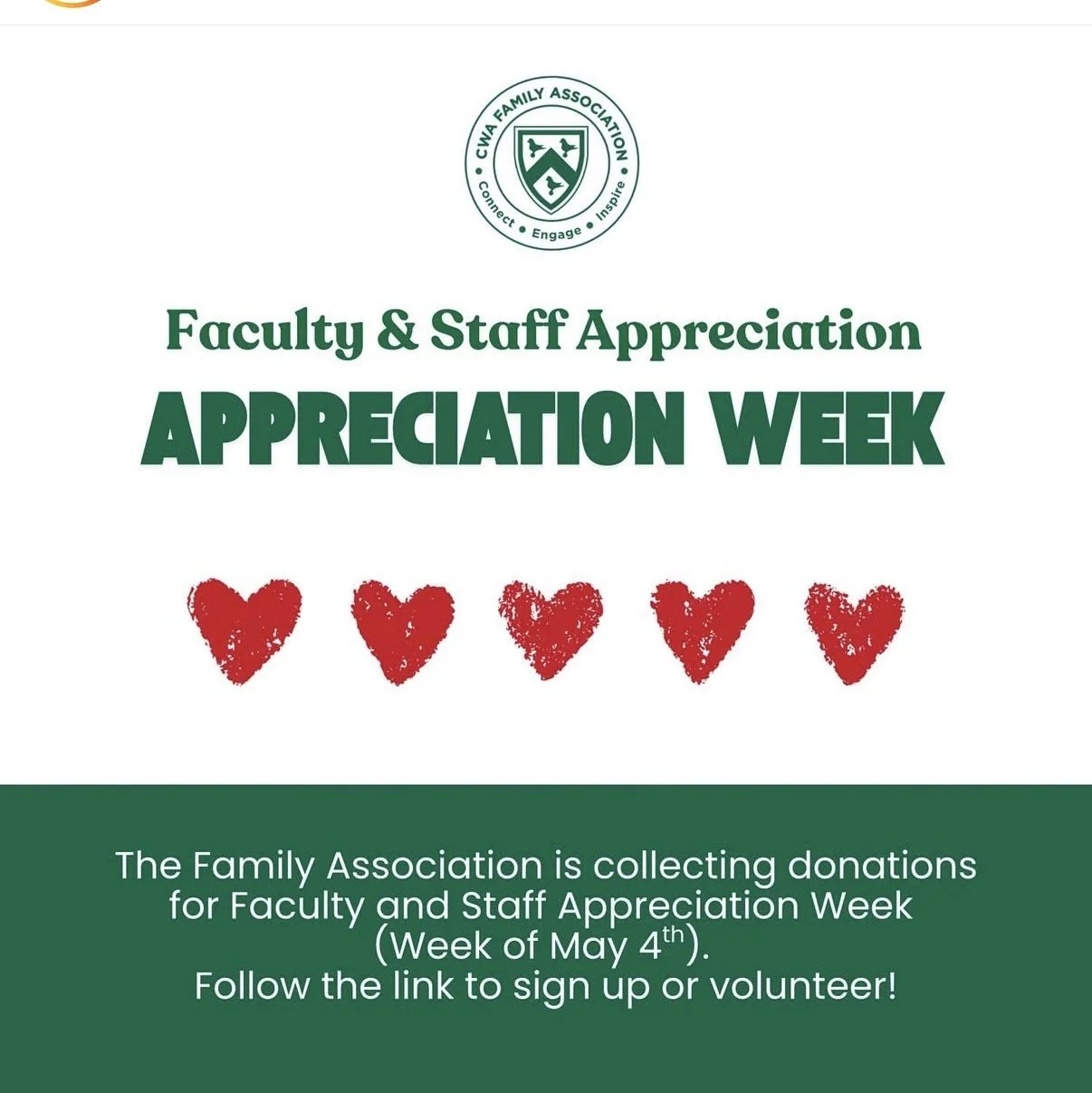 Faculty & Staff Appreciation Week