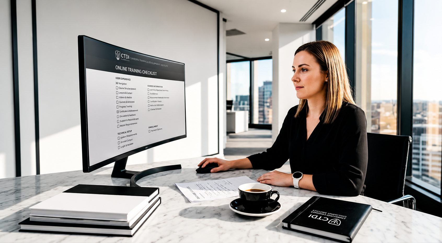 Online training enrolment guide for career growth