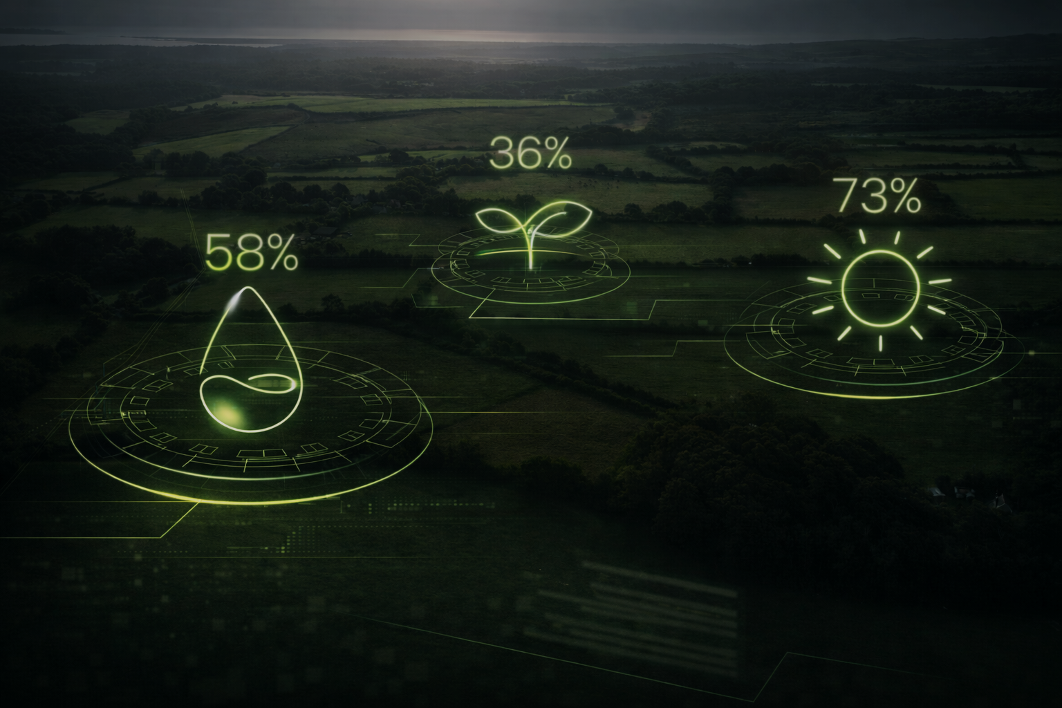Certificate IV in Environmentally Sustainable Management concept with sustainable corporate workspace, green design elements and environmentally responsible business practices