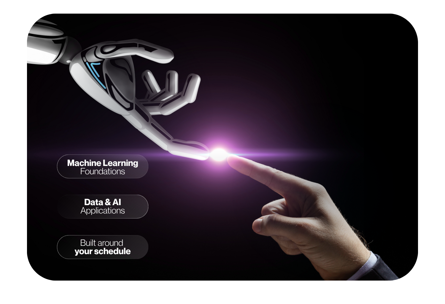 Diploma of Artificial Intelligence concept with machine learning interface, neural networks and digital data systems in a modern tech environment