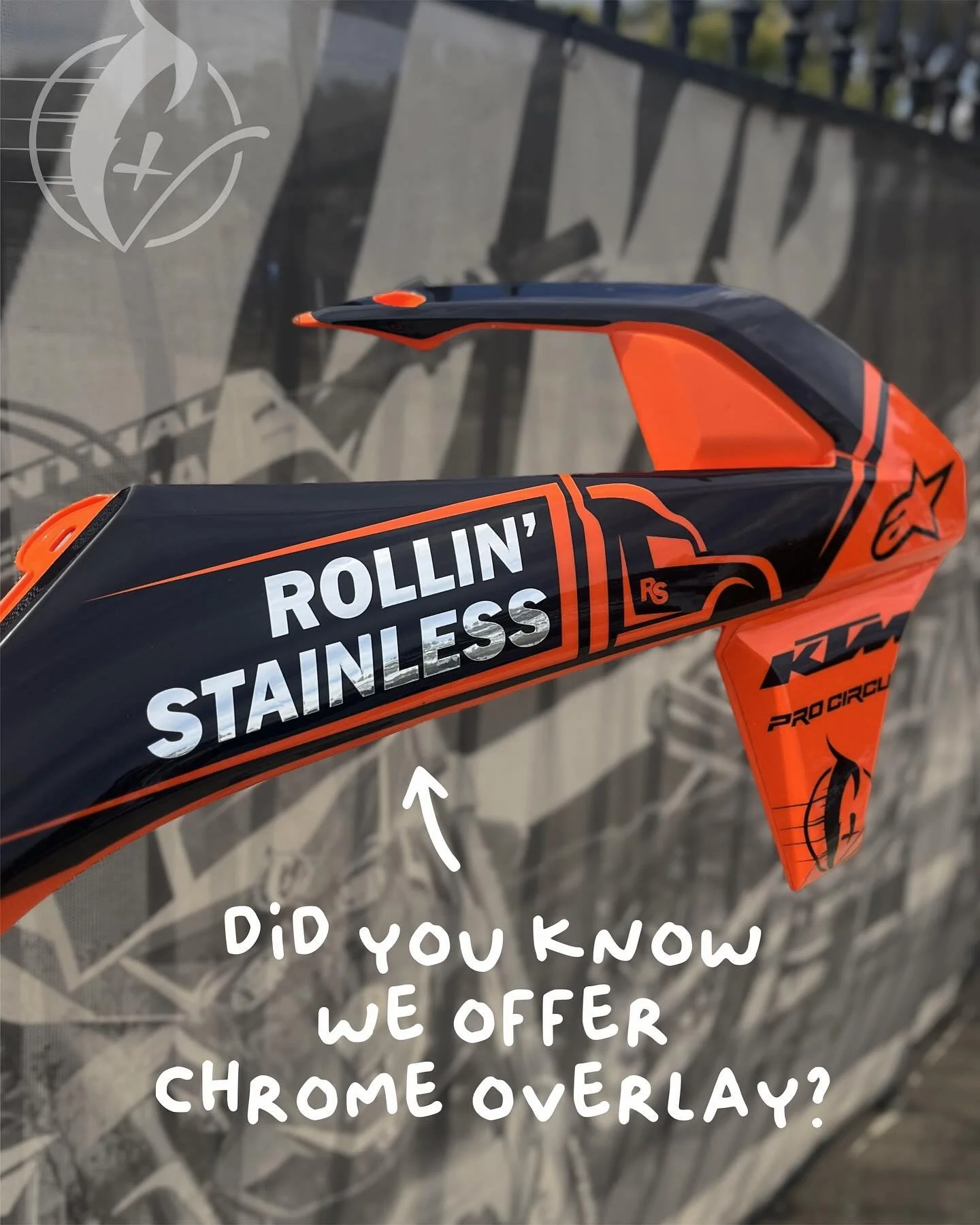 CHROME OVERLAY 🩶

Take your graphics to the next level with our chrome overlay option. A subtle detail that adds depth, shine, and a premium finish to your kit.

Enquire now
info@thecollectivefamily.com.au