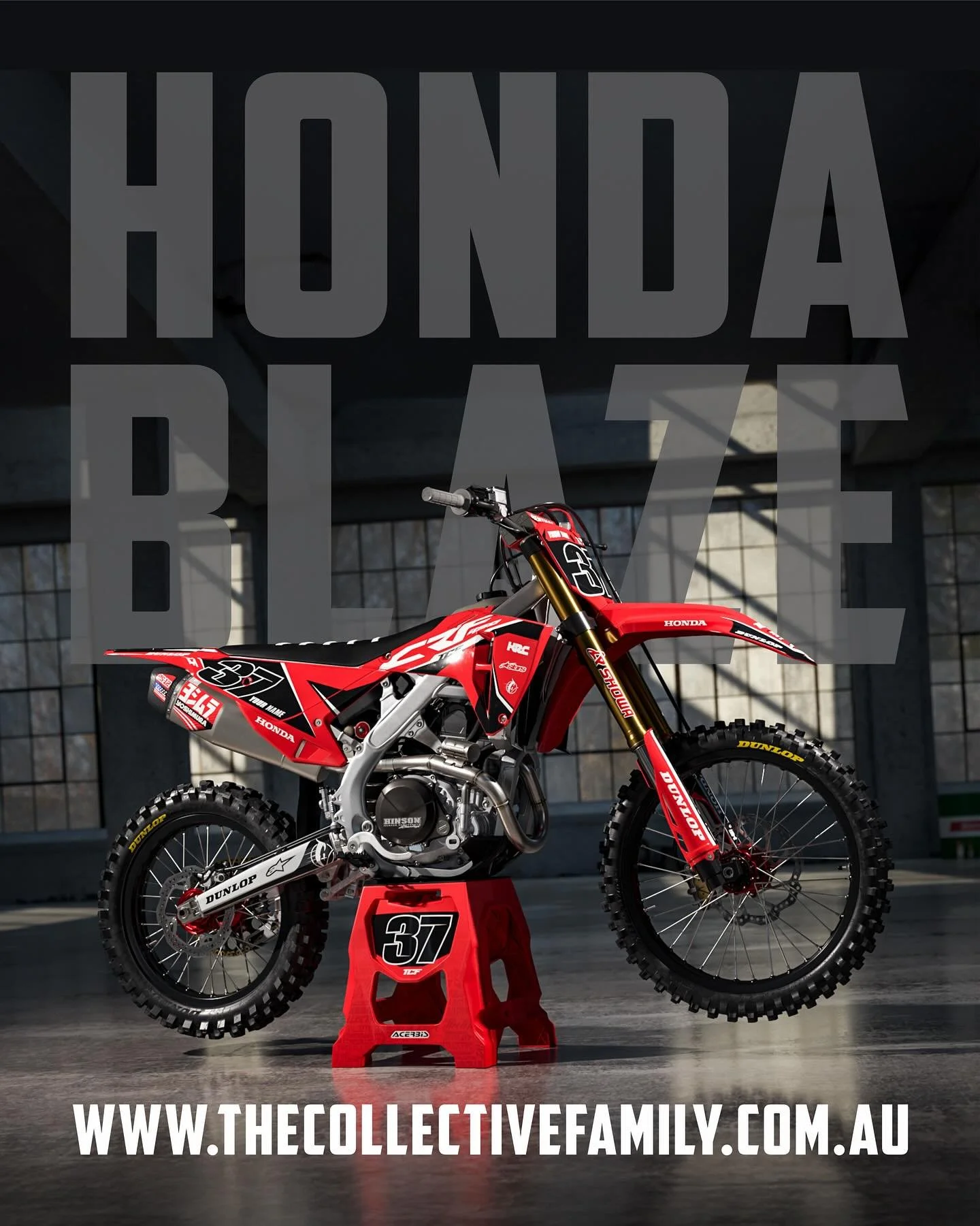 HONDA BLAZE ❤️&zwj;🔥
Now available on our website! 

www.thecollectivefamily.com.au