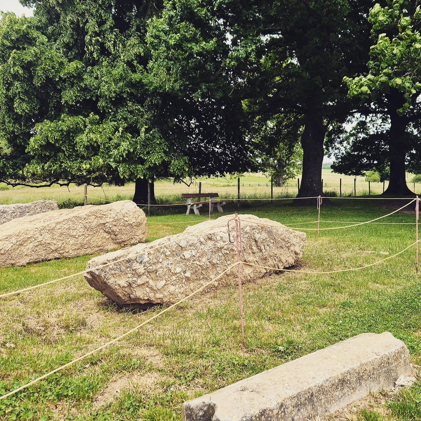 Op wandelafstand van het vakantiehuis is er een uniek tafereel te zien. De dolmen van W&eacute;ris. Deze stenen zijn er 5000 jaar geleden zorgvuldig geplaatst door bewoners van de streek.