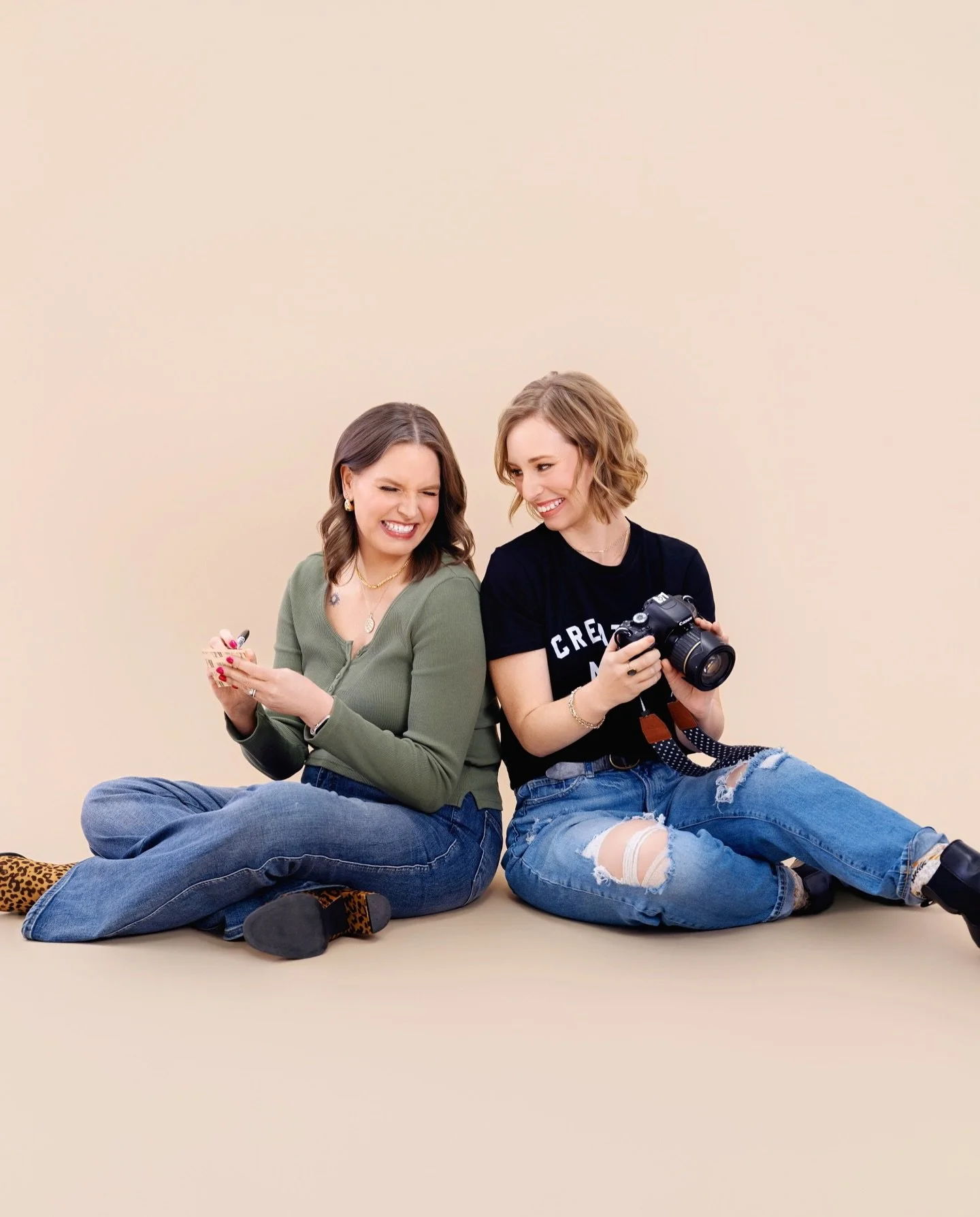 There&rsquo;s something special about doing a brand photoshoot with your business partner! We love the laughter, the shared ideas, the energy that naturally flows when you&rsquo;re building something you both believe in. ☺️ Swipe for more from this s