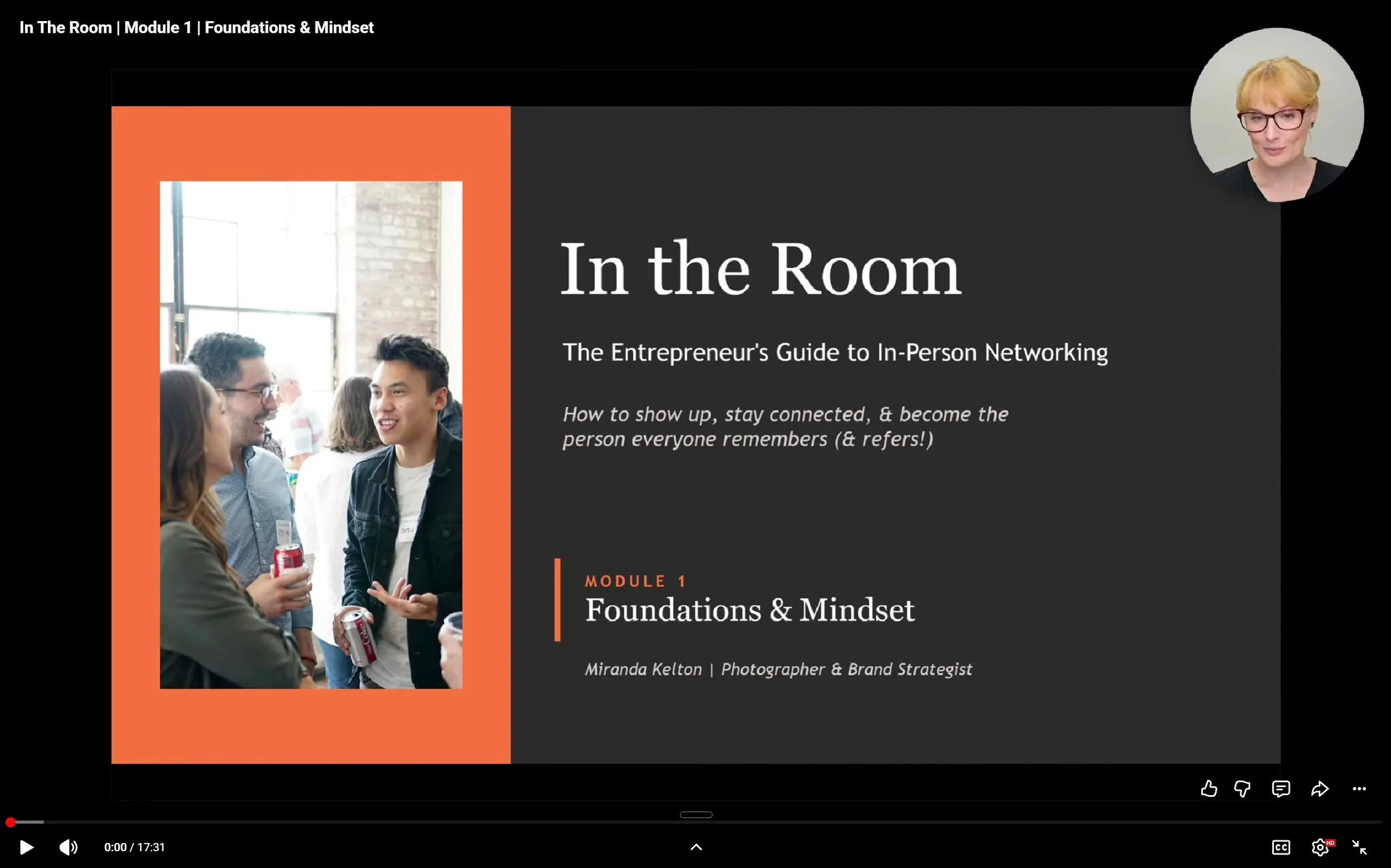 Download module one of in the room networking course for free
