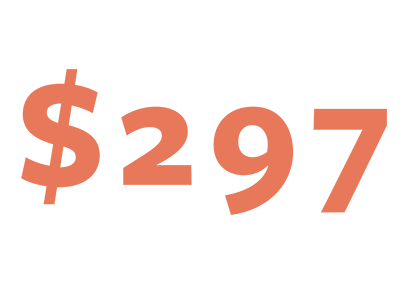 In the room networking course price is $297