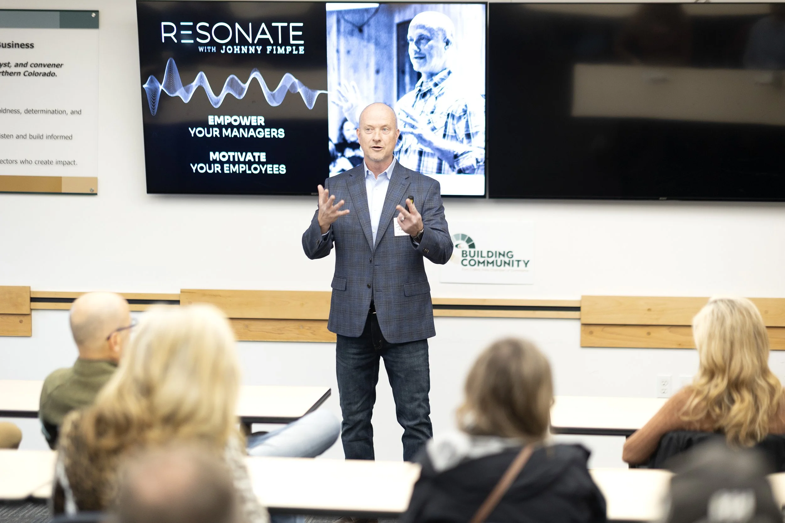 Johnny Fimple speaking