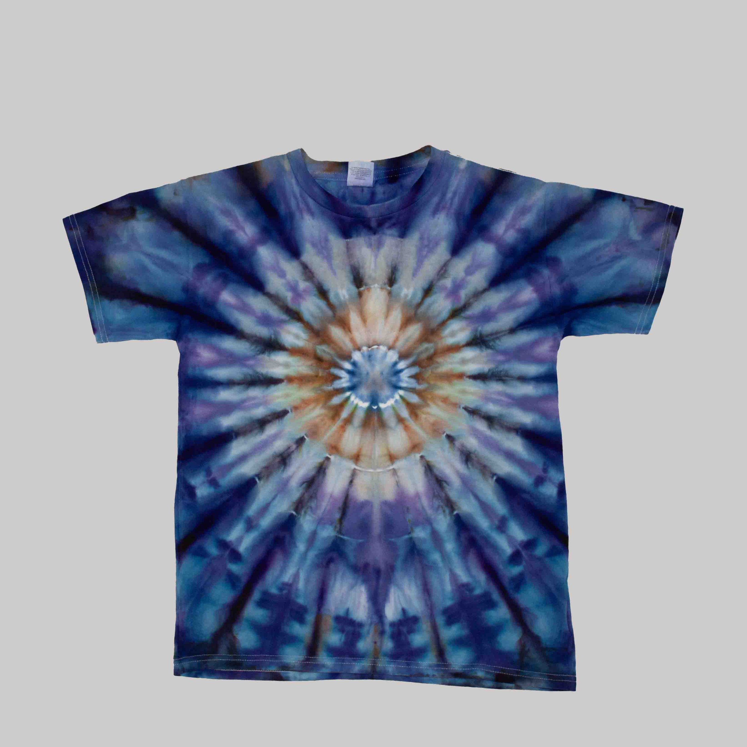 Kids Super Cool Blue Burst Matched Front to Back