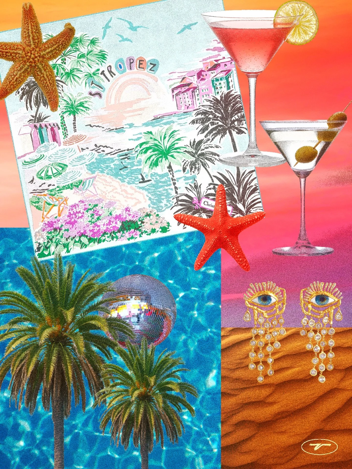 Summer State of Mind 🌞
Plage, Cocktails, Disco &amp; Repeat 🍸 
Profiter des derniers jours de l&rsquo;&eacute;t&eacute; 🌴