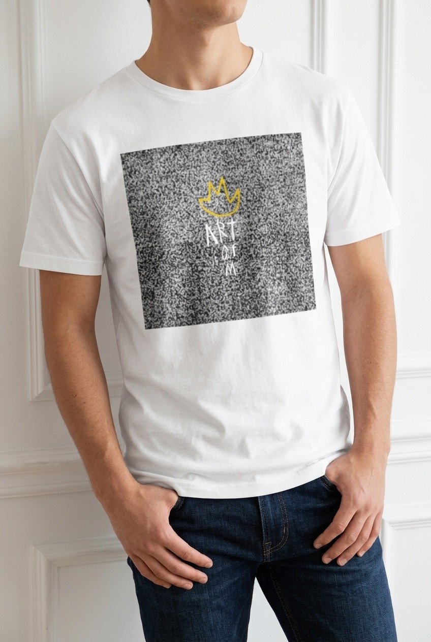 art-of-m-static-tee-white-model.jpeg