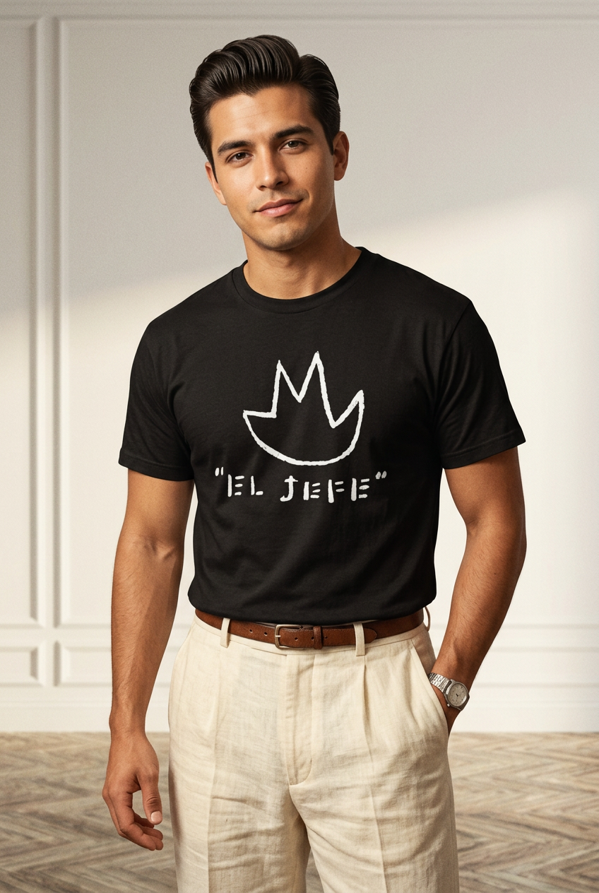 art-of-m-el-jefe-tee-model.png