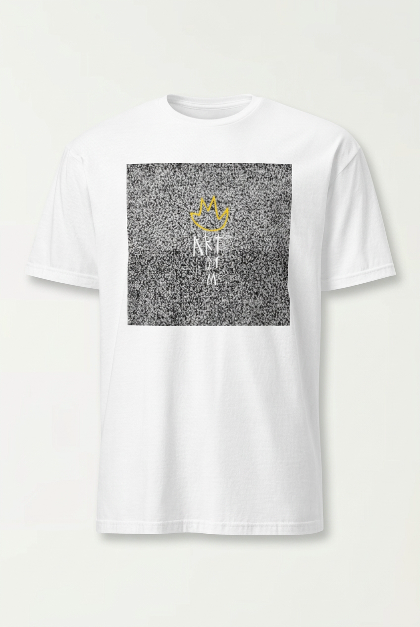 art-of-m-static-logo-white-tee.png