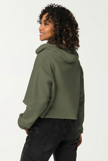 Nefertiti crop top green model.png