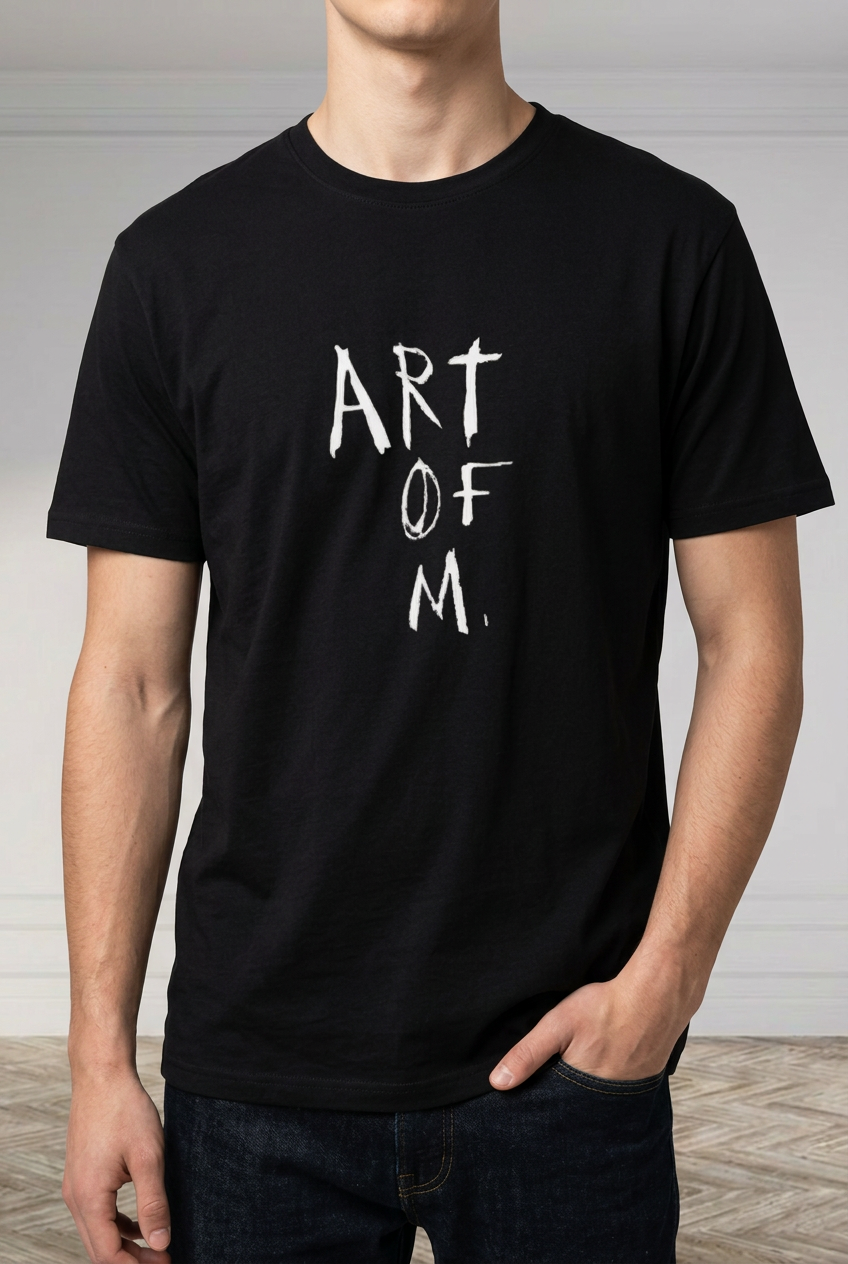 art-of-m-logo-tee-black-model.png
