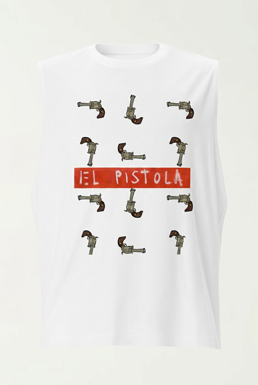 EL Pistola Muscle Shirt – 100% Cotton Relaxed-Fit Tank