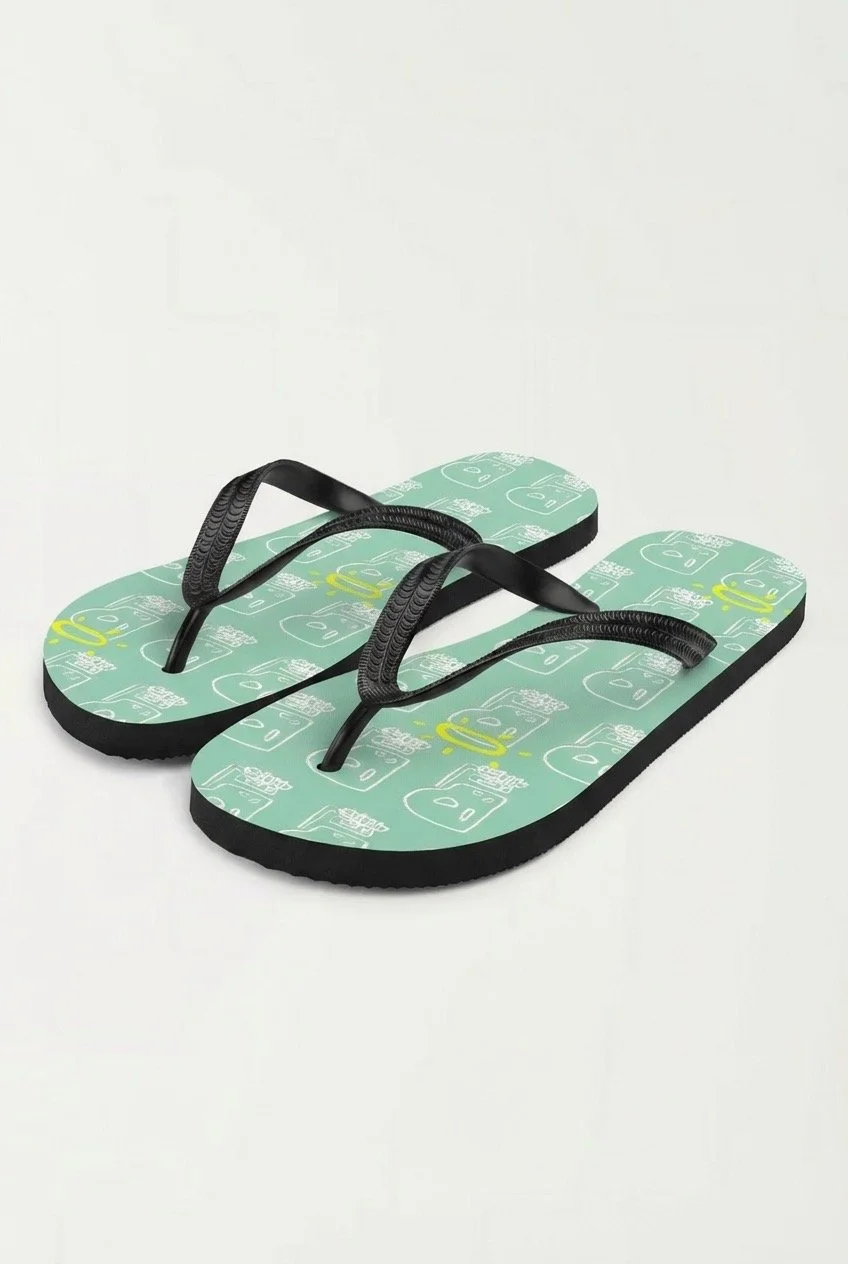 Fallen angels Vista Blue Flip-Flops