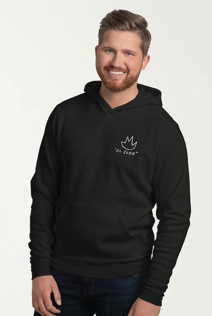 El Jefe Unisex Hoodie – Soft Fleece Graphic Pullover Hoodie