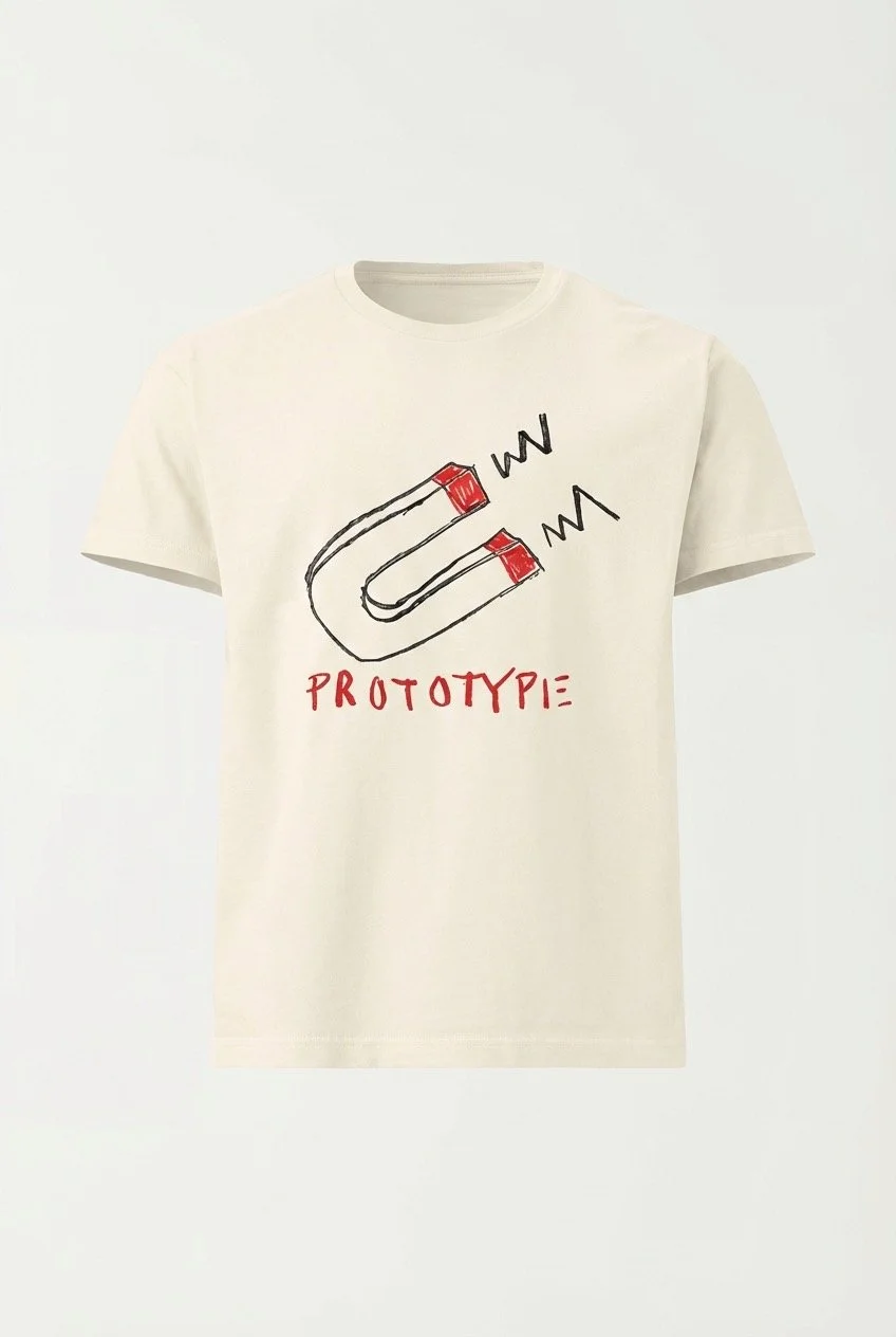 Animal Magnetism Oversized Cotton Tee